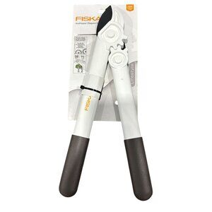 Fiskars PowerGear Lopper, Lightweight Anvil Garden Tool, White